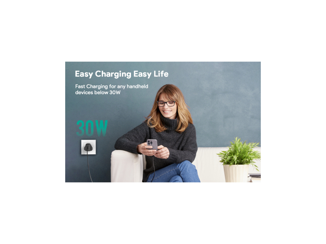 Buy Aukey Portable 30W PD Wall Charger – Compact Fast Charging Black in Qatar Buy Aukey Portable 30W PD Wall Charger – Compact Fast Charging Black in Qatar